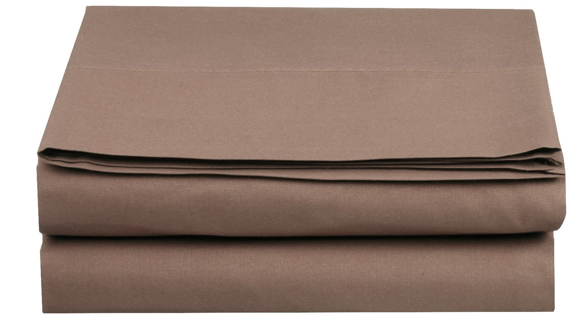 Luxury Fitted Sheet on Amazon Elegant Comfort Wrinkle-Free 1500 Premier Hotel Quality 1-Piece Fitted Sheet, King Size, Taupe