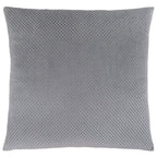 Monarch Specialties I 9306 Pillows, 18 X 18 Square, Insert Included, Decorative Throw, Accent, Sofa, Couch, Bedroom, Polyester, Hypoallergenic, Grey, Modern