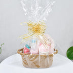 Abenkle Small Storage Basket, Cotton Mini Baby Basket, Cute Tiny Cotton Rope Woven Basket,Shelf Basket, Boho Decorative Toy Dog