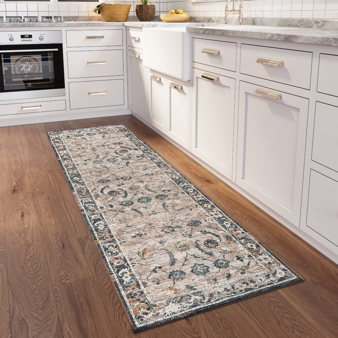 Dalyn Rugs Jericho Jc4 Taupe 2'6&quot; X 8' Rectangle Soft Runner Rug, Easy Clean, Non Shedding, Bedroom, Entry, Living Room, Dining Room, Kitchen Rug
