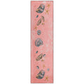 Seabreeze Sz9 Pink Coastal Rug Runner 2' 3" X 7 ' 6"