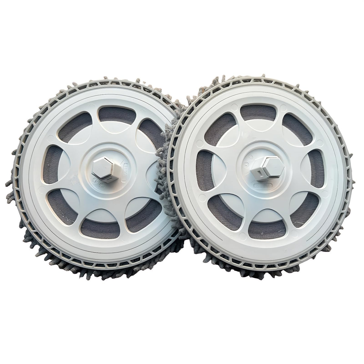 LEHANGOK White Mop Pad Bracket Kit Compatible with Roborock Qrevo Series
