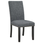 Coaster Barlow 6-Piece Rectangular Dining Set Grey and Black