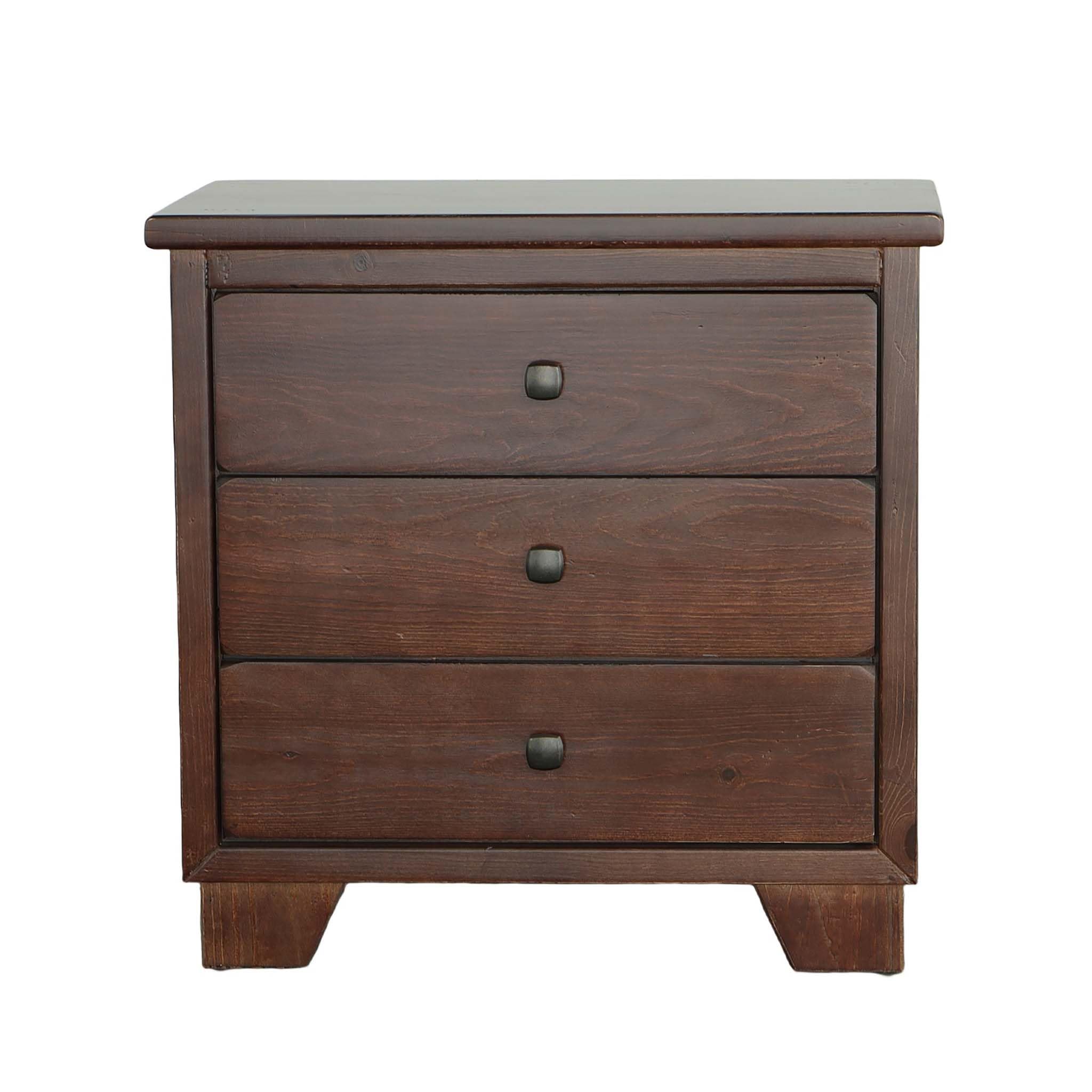 Progressive Furniture Diego Nightstand, 24&quot; X 15&quot; X 25&quot;, Espresso Pine