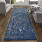HomeRoots 512534 8 x 10 ft. Ivory Tan & Pink Wool Floral Hand Tufted Handmade Distressed Rectangle Area Rug