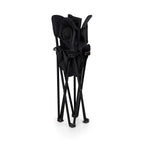 Picnic Time PTZ Camp Chair Folding Outdoor Chair with Carrying Bag - Black Polyester