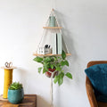 Enakshi Wall Mounted Storage Rack Wall Hanging Shelf For Planter Bedroom Living Room Style B|Home & Garden | Furniture | Bookcas
