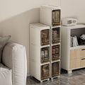 Uliance Homedeco Units Foldable Plastic Cabinet For Storage Wardrobe Cupboard Rack For Storage Clothes Storage Cabinet Plastic M