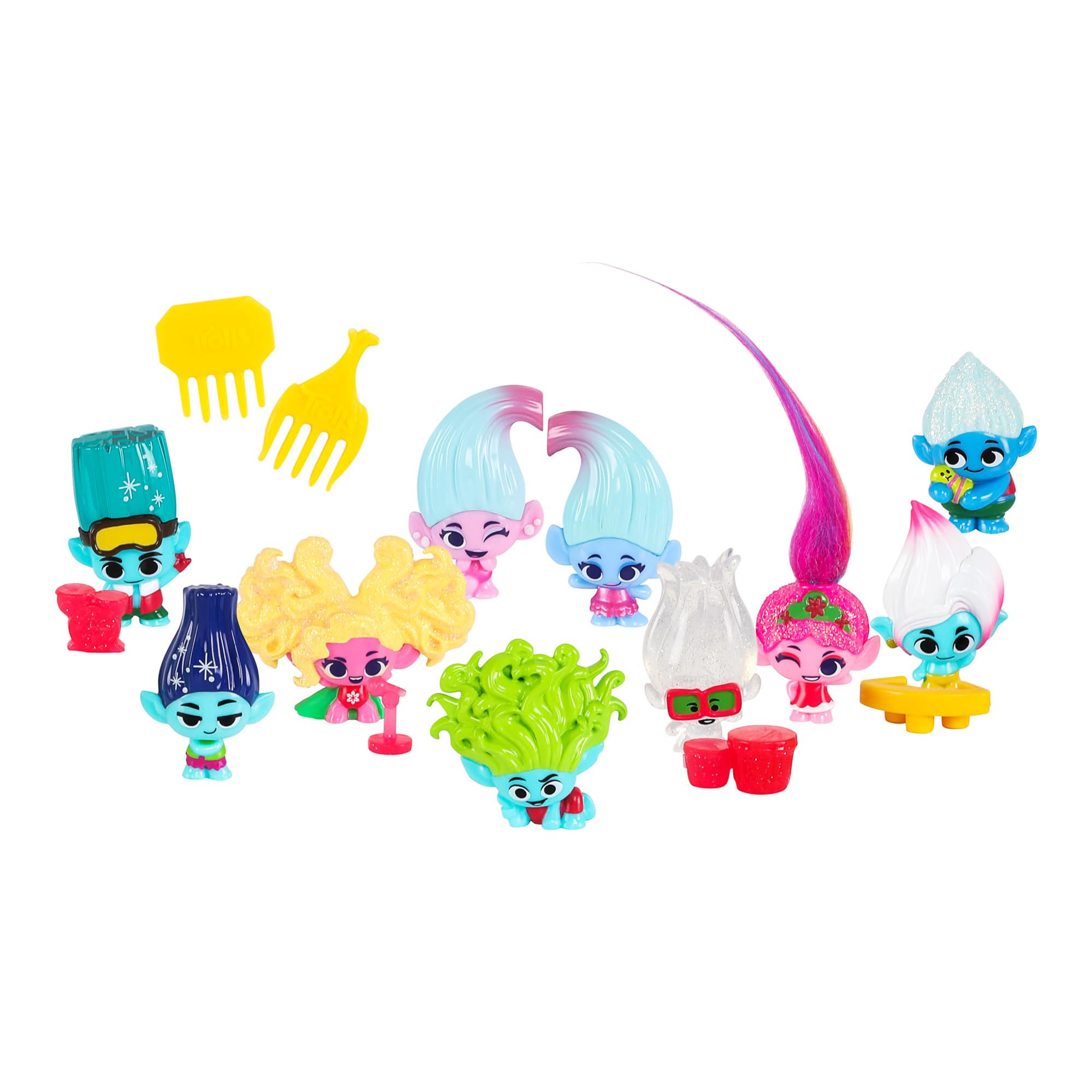 Dreamworks Trolls Band Together Mineez 24 Pc Holiday Advent Calendar