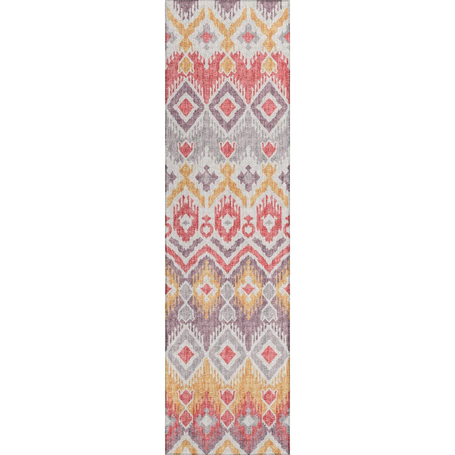 Sedona Sn2 Purple Bohemian Rug Runner 2' 3" X 10'