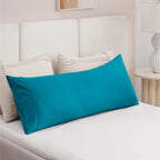 Bedsure Body Pillow Case Cover - Teal Polyester Microfiber Long Pillow Cases, Ultra Soft And Cozy Body Pillowcase With Envelope Closure, 1 Pack, 20X54 Inches