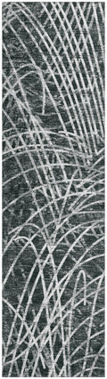 Addison Rugs Rylee Ary32 Grey Washable 2'3" X 7'6" Indoor Outdoor Runner Rug, Easy Clean, Machine Washable, Non Shedding, Bedroom, Entry, Living Room, Dining Room, Kitchen, Patio Rug