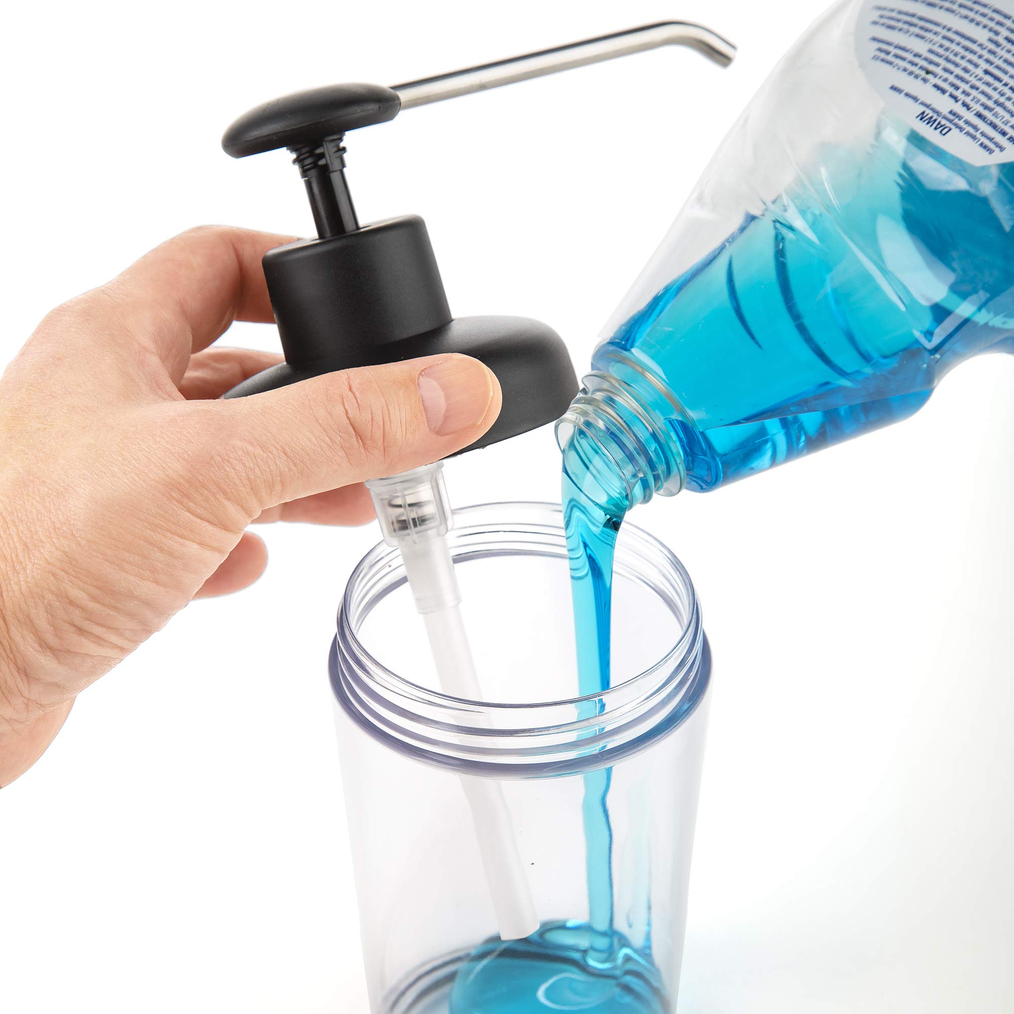 Prepworks Soap Pump, 14 Ounce,Multicolor