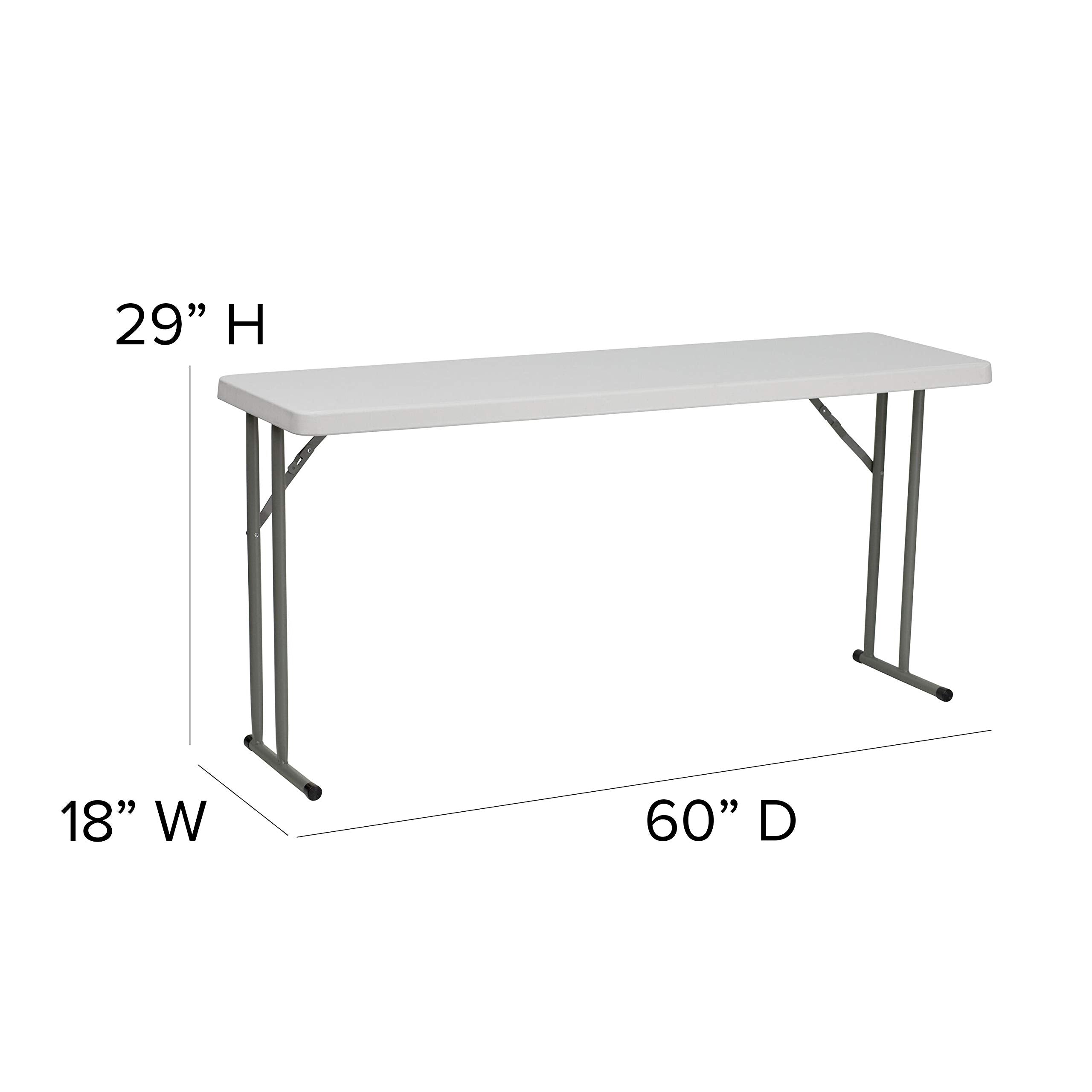 60&quot; Rectangular Folding Table Ii [Set Of 2]