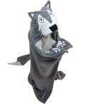Lazy One Wearable Hooded Blanket For Kids, Animal Hooded Blanket (Wolf Blanket)