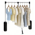 Tcatec Pull Down Closet Rod, 23.6232.67 Inch Width Adjustable