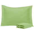 Ntbay 100% Brushed Microfiber Standard Pillow Shams Set Of 2, Super Soft And Cozy, Wrinkle, Fade, Stain Resistant 20X26 Inches Oxford Pillowcases, Sage Green