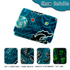 Axolotl Blanket Kids Glow In The Dark Blanket Axolotl Gifts For Teens Girls Boys Cute Animal Salamander Toys Throw Blankets Soft