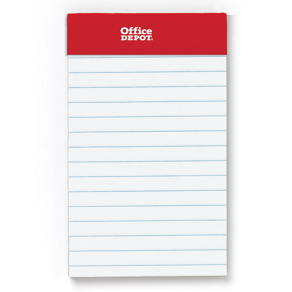 Office Depot Mini Perforated Legal Pad, 3In. X 5In., White, Pack Of 6 Pads, 99487