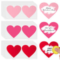 Sabary 180 Pcs 3 Inch Heart Scratch Off Stickers Labels Valentine'S Day Scratch Stickers Self Adhesive Peel And Stick Diy Games