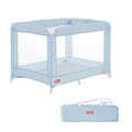 Fisher-Price Play All Day Baby Playard in Moon Mist, No Tool Assembly, Easy One-Hand Fold Playard, Breathable Mesh Sides, Carry 