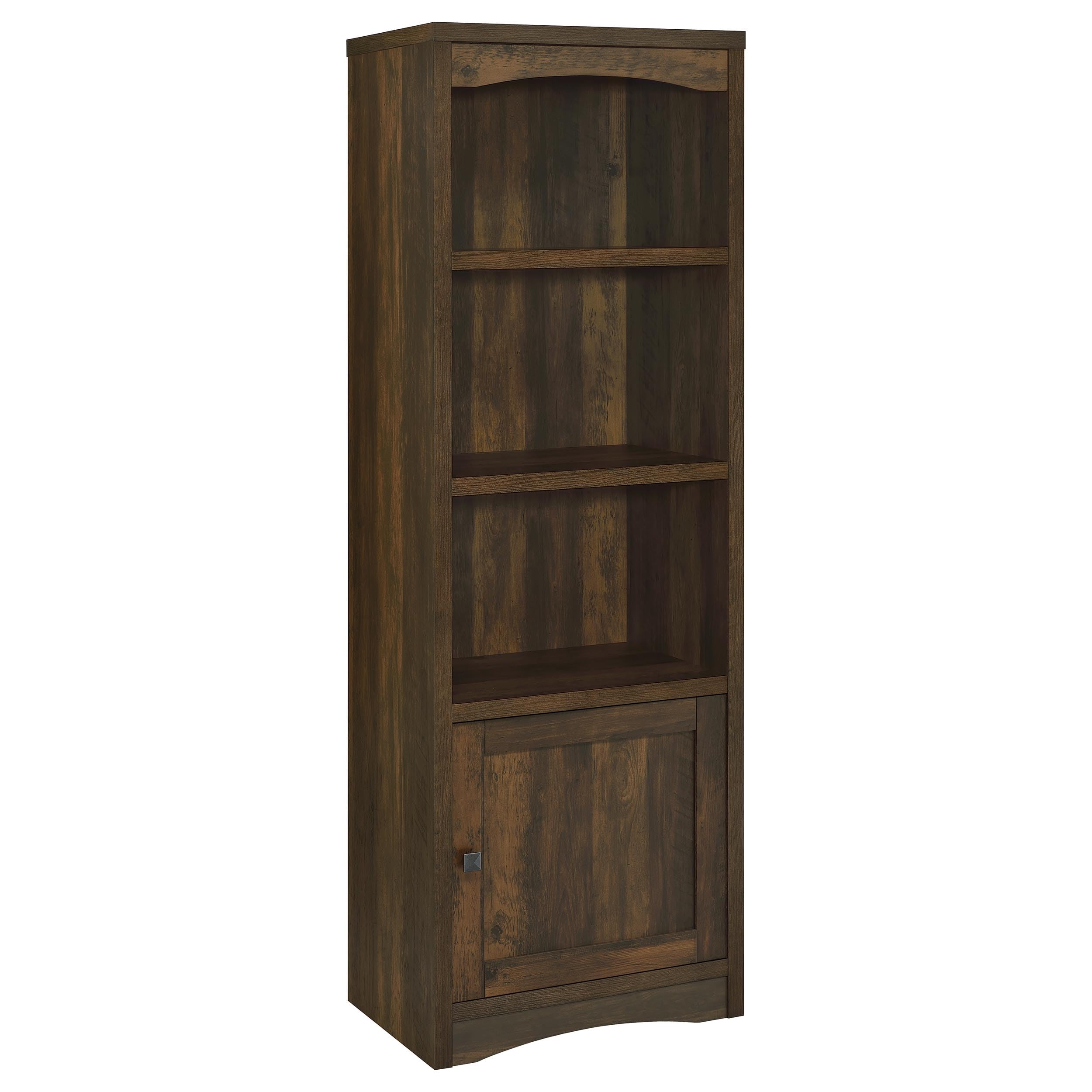 Coaster Home Furnishings Laughlin 3-Shelf Engineered Wood Media Tower Dark Pine