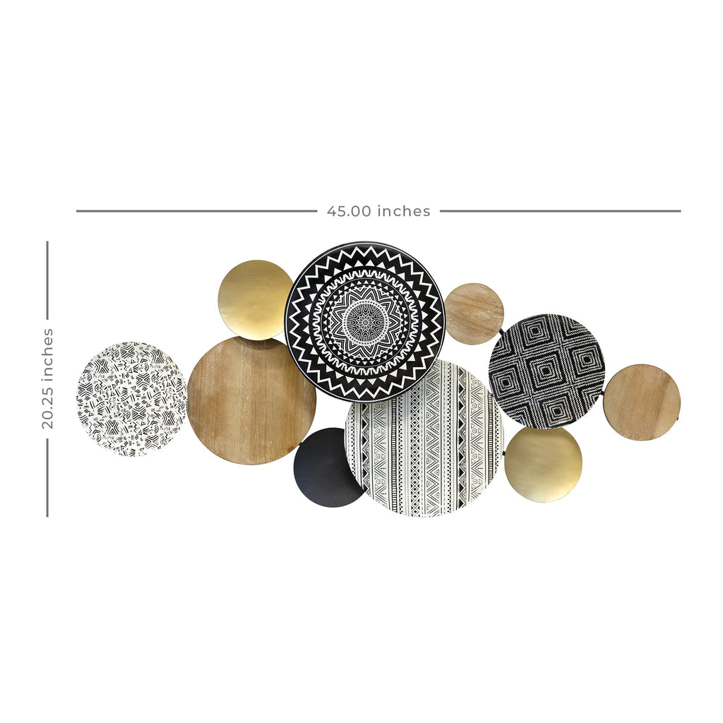 Stratton Home Decor S21046 Centerpiece, 45.00W X 3.75D X 20.25H, Multi