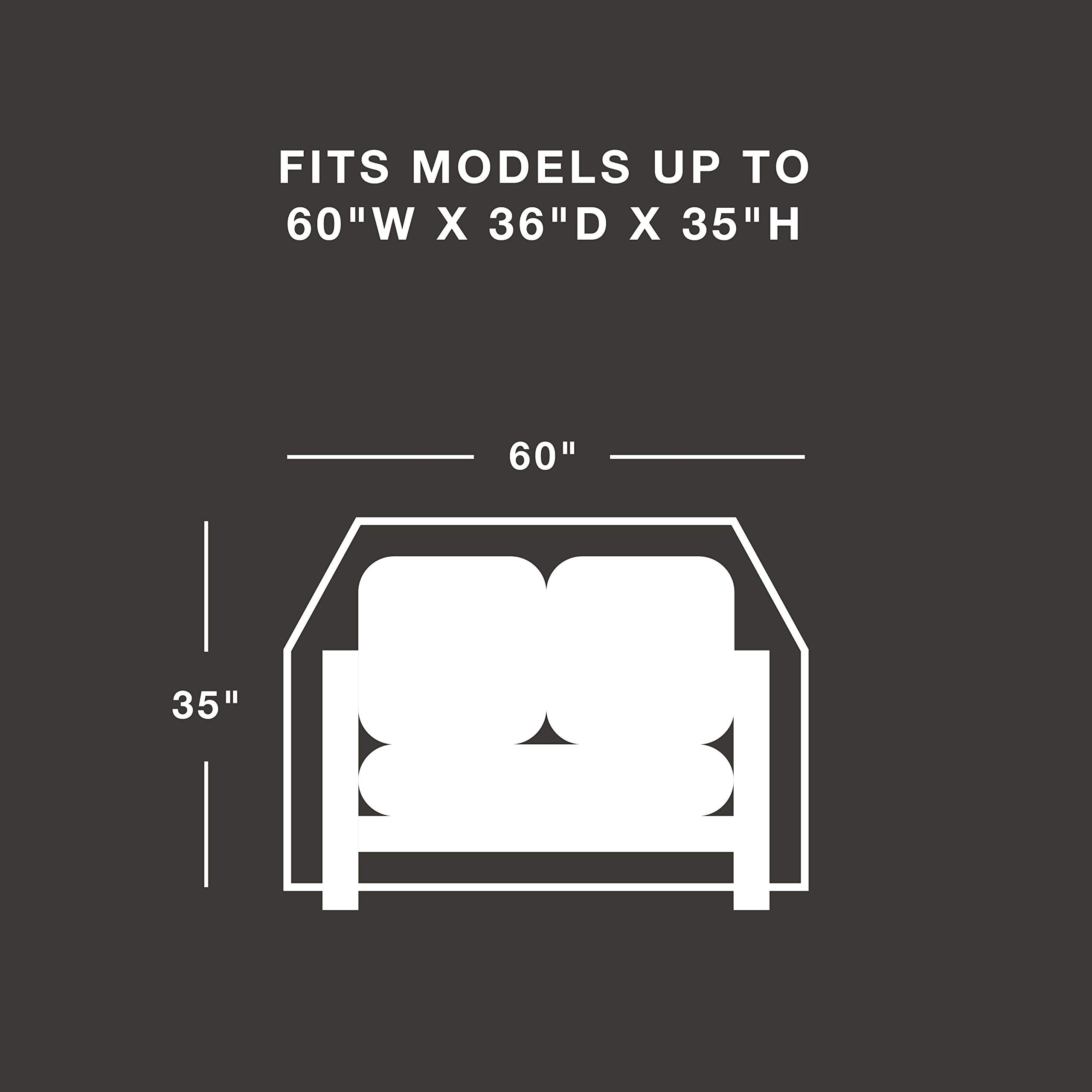 True Guard Patio Furniture Cover, Loveseat Up To 60'
