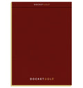 Tops Docket Gold Writing Pads, 8-1/2' X 11-3/4', Legal Rule, Burgundy Cover, Canary Paper, 70 Sheets (99714)