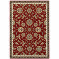 HomeRoots 509131 6 x 9 ft. Oriental Power Loom Stain Resistant Area Rug Multi Color