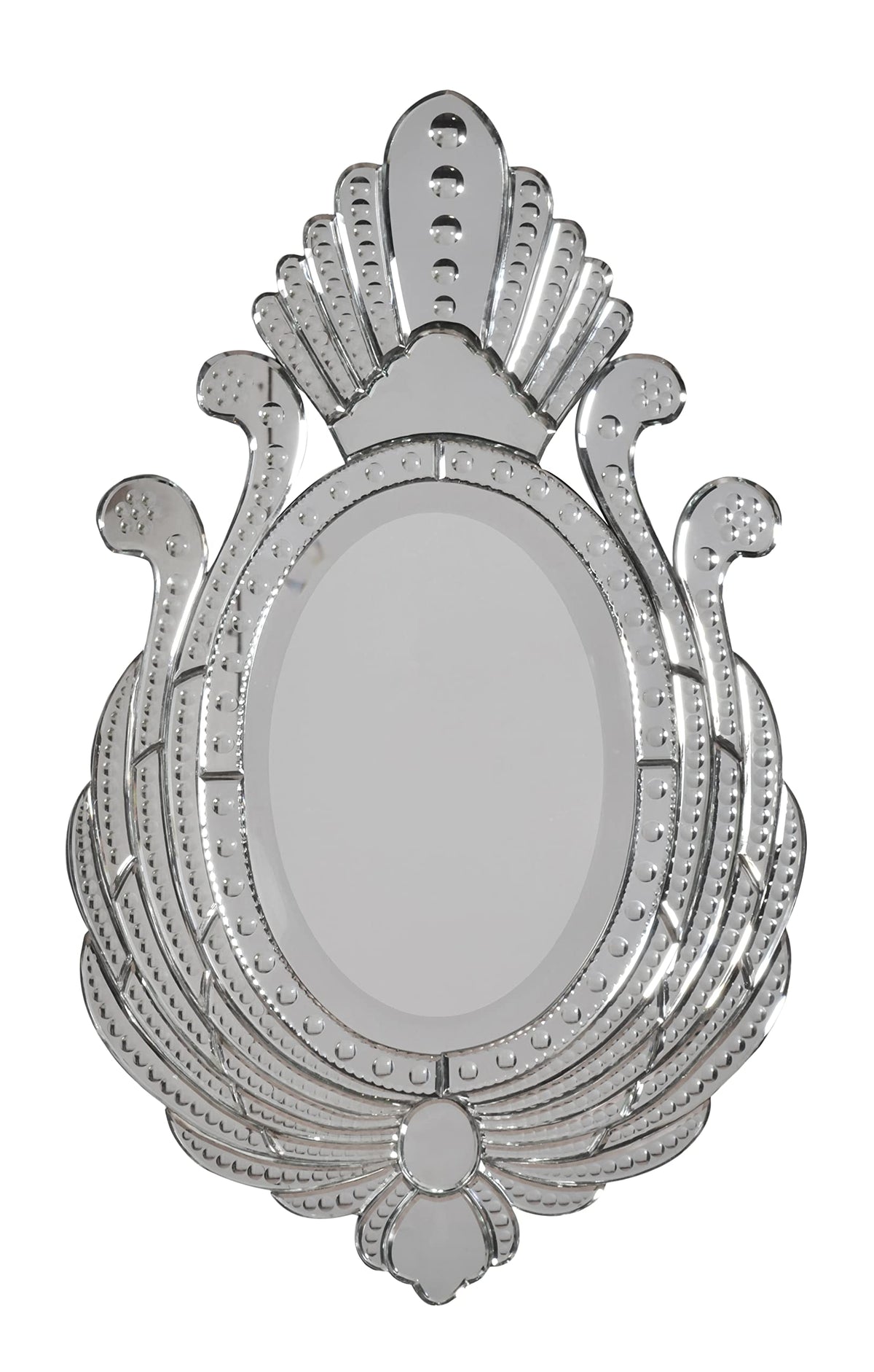 Afd Home Venetian Style Royal Peacock Mirror 36&quot;