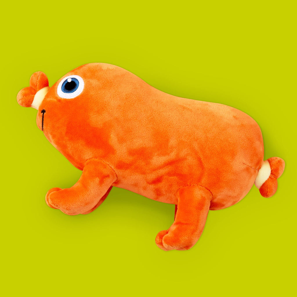 Bread Barbershop Sausage Plush, Soft Food Stuffed Animals 10', Cute Funny Pillows Dolls Plushies For Cuddling, Home Room Decor,