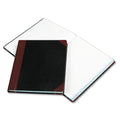 Tops 1602123F Record Ruled Book, Black Cover, 300 Pages, 10 1/8 X 12 1/4