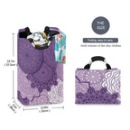 Nander Laundry Basket Mandala Boho Large Hamper Foldable Bag For Dirty Clothes Organizer Laundry Bag Picnic Baskets Print Toy Gi