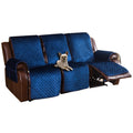 LUFEIJIASHI Non Slip Recliner Couch Covers for 3 Cushion Couch Sofa Reclining, Waterproof Recliner Sofa Covers 3 Seat, Velvet Re