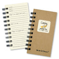 Write It Down Series By Journals Unlimited, Guided Journal, Camping, The Camper'S Journal, Mini-Size 3   X5.5   , Kraft Hard Cov