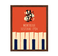 Poster Master Vintage Jazz Poster - Retro Montreux Jazz Festival Print - Music Art - Gift for Men, Women, Musician - Advertising
