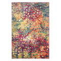 SAFAVIEH Monaco Collection 9 Round PinkMulti MNC225D Boho Chic Abstract Watercolor Non-Shedding Dining Room Entryway Foyer Livi