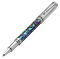 Xezo Maestro Rollerball Pen, Fine Point. Paua Abalone Sea Shell Inlay With Chrome Plating. Handcrafted, Limited Edition, Seriali