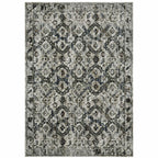 HomeRoots 508945 10 x 13 ft. Oriental Power Loom Stain Resistant Area Rug Multi Color