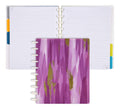 Talia Discbound Notebooks, Planner, Customizable, (Xluxe Purple, Midsize (7.5In X 9.75In))