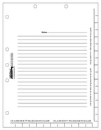 Tabbies Legal Index Divider Sheet, 8-1/2'W X 11'H, White, 7-Hole Punched 100 Sheets/Pack (53018)