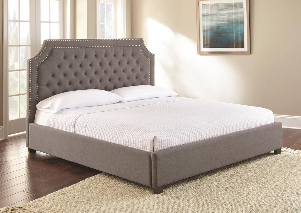 Steve Silver Willshire Queen Bed with Gray WS890QBEDG