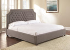 Steve Silver Willshire Queen Bed with Gray WS890QBEDG