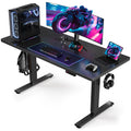 Siago Electric Standing Desk Adjustable - 48 X 24 Inch Sit Stand Up Desk With Cable Management - 3 Memory Preset Adjustable Heig