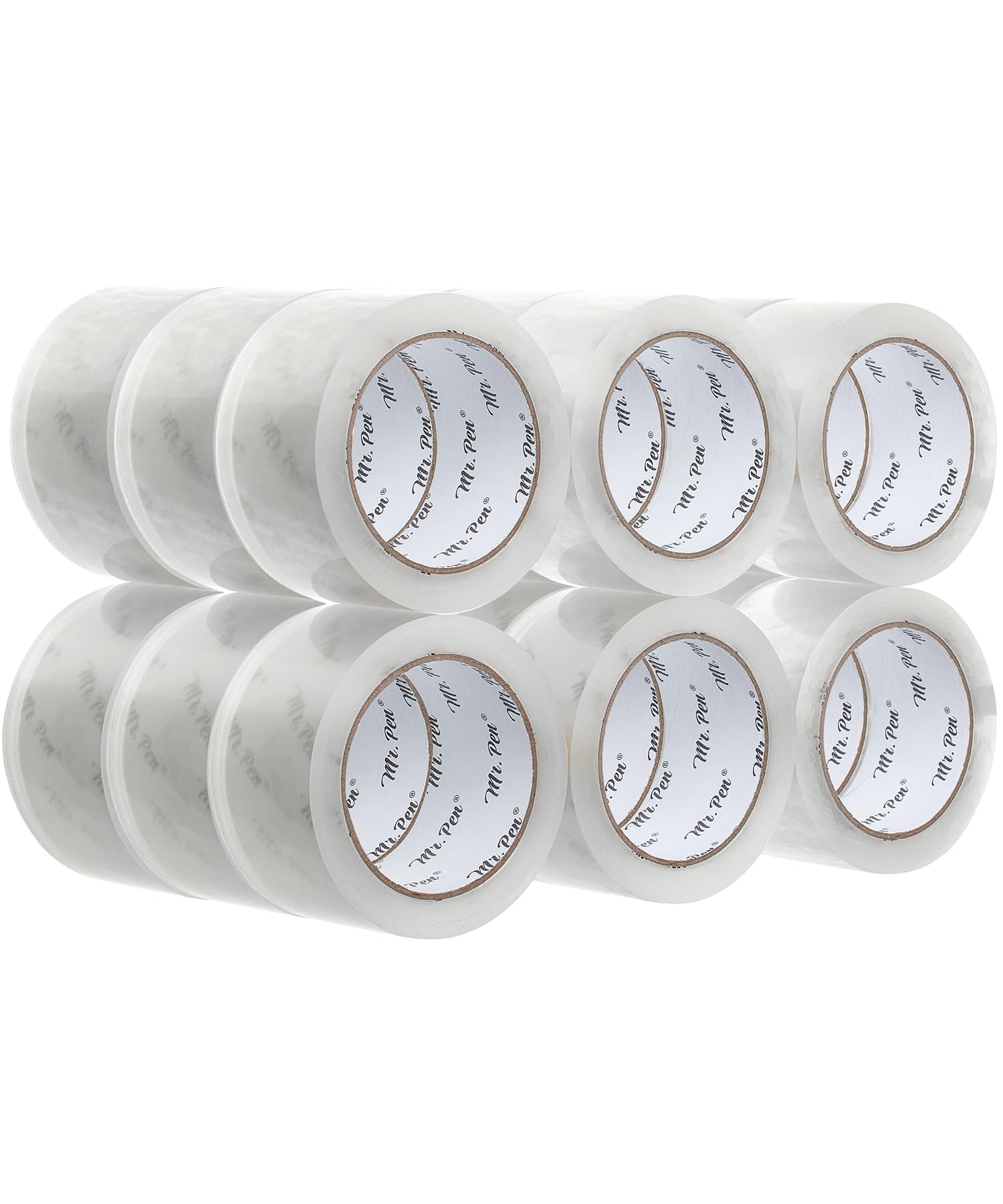 Mr. Pen Packing Tape - 18 Pack, 2' Wide, 60 Yards, Clear, Heavy Duty Moving Tape Refills