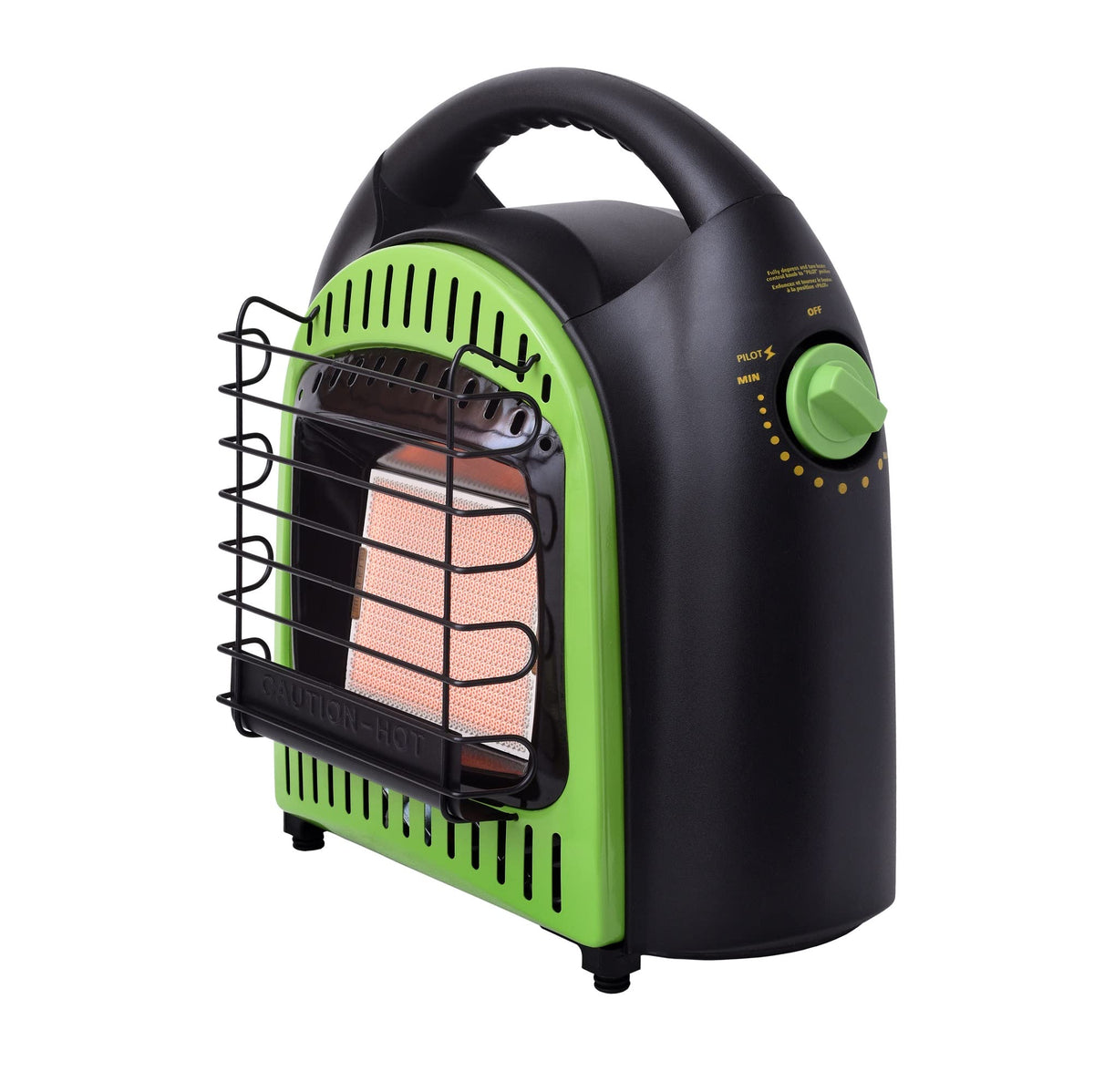 Flame King Ysn-Chs10 10,000 Btu Propane Space Radiant Portable Heater Indoor* & Outdoor For Camping, Garage, Ice Fishing, Patio,
