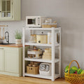 Home Cube 4 Layer Metal Storage Rack With Adjustable Boltless Shelf, Display, Kitchen Storage Rack Multipurpose Stand For Oven S