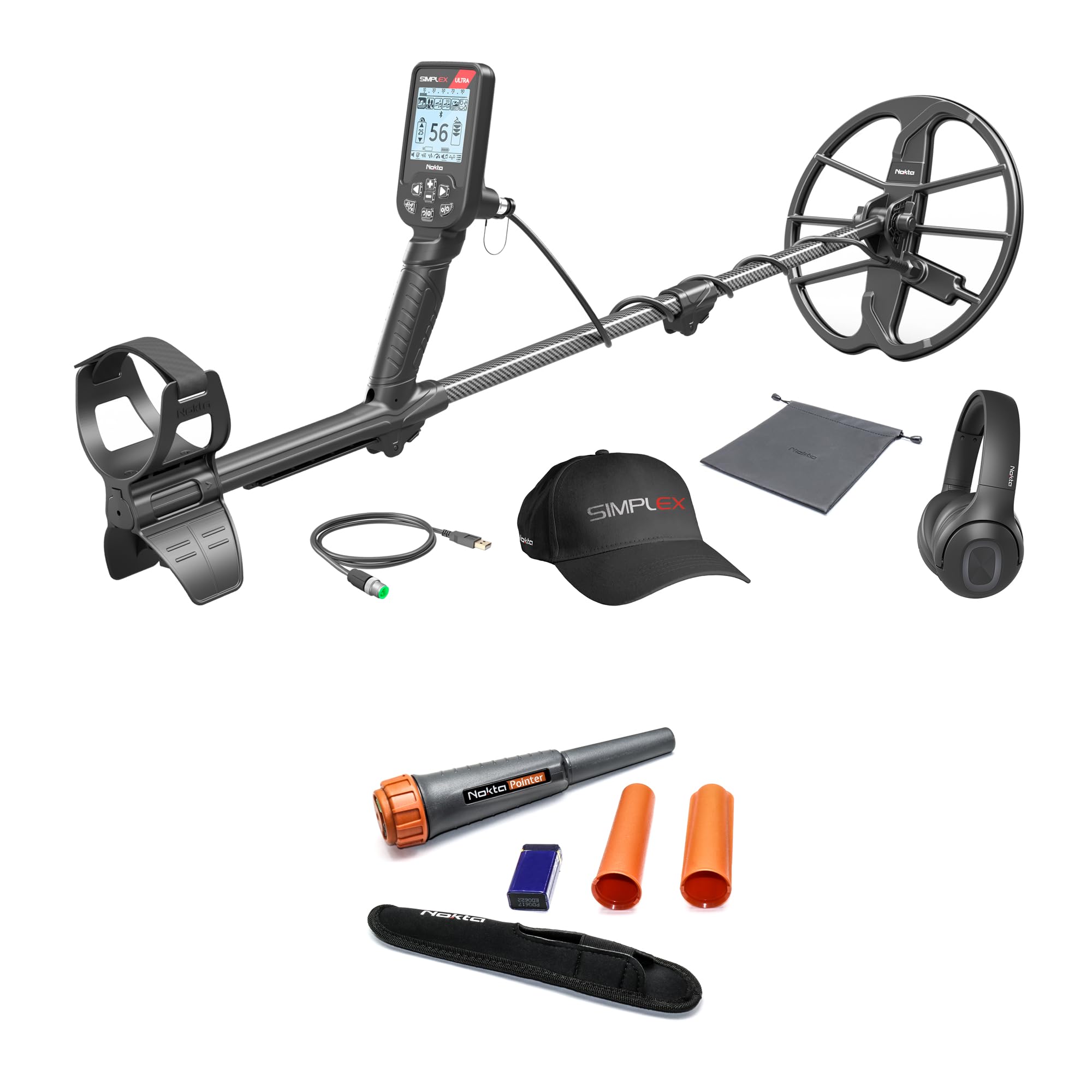 Nokta Simplex Ultra Whp Metal Detector Set (Metal Detector + Pinpointer)