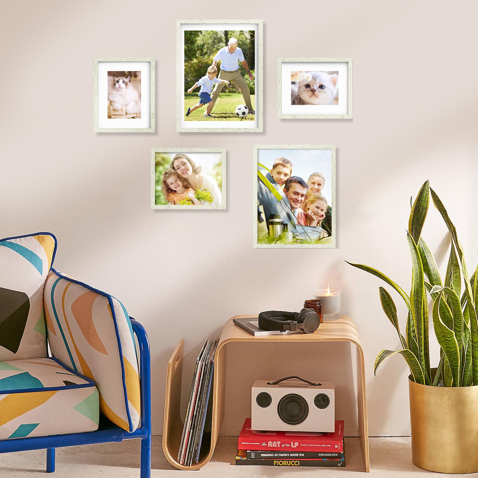 Bsrhome 11X14 Picture Frames Set For Wall Decor- 2 Pack Family Photo Frames For Display Pictures 8X10 With Mat Or 11X14 Without